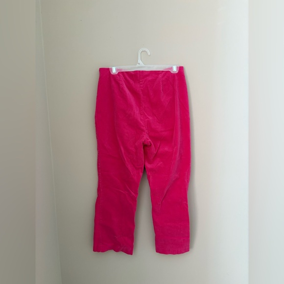 Crown & Ivy Vibrant Pink Women’s Corduroy Pants 8P High rise - Picture 4 of 4